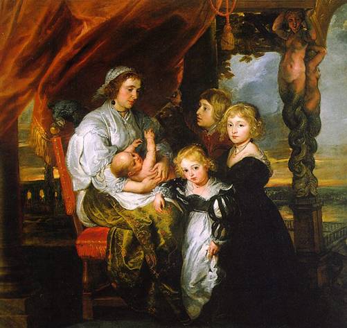 Deborah Kip and her Children 1629-1630  by Peter Paul Rubens   1577-1640  National Gallery of Art  Washington D.C.
